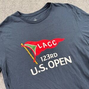 U.S. Open Graphic T-Shirt XL Navy Blue 123rd LACC Golf Men's
